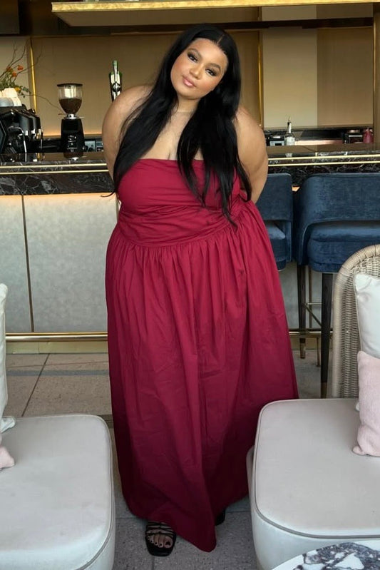 the merlot dress