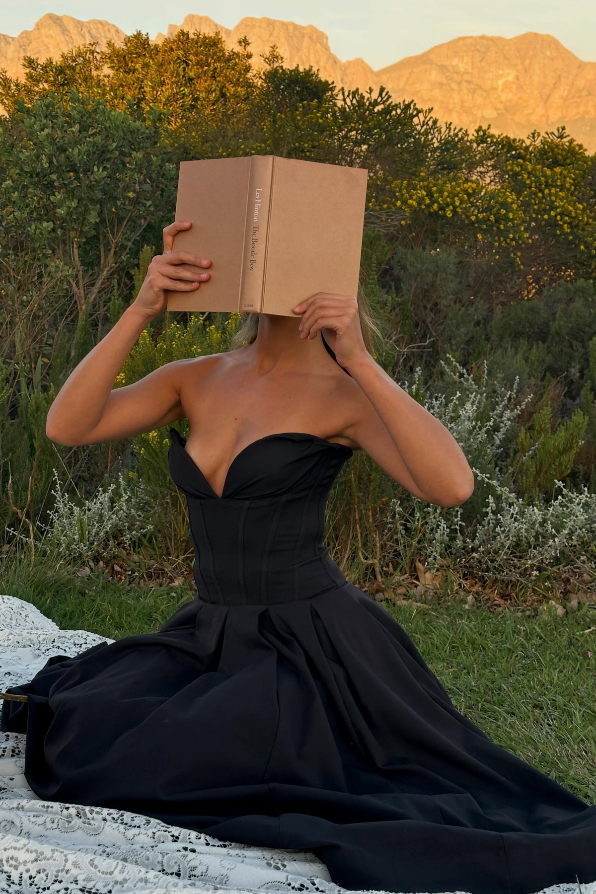 The Elodie Dress in Black