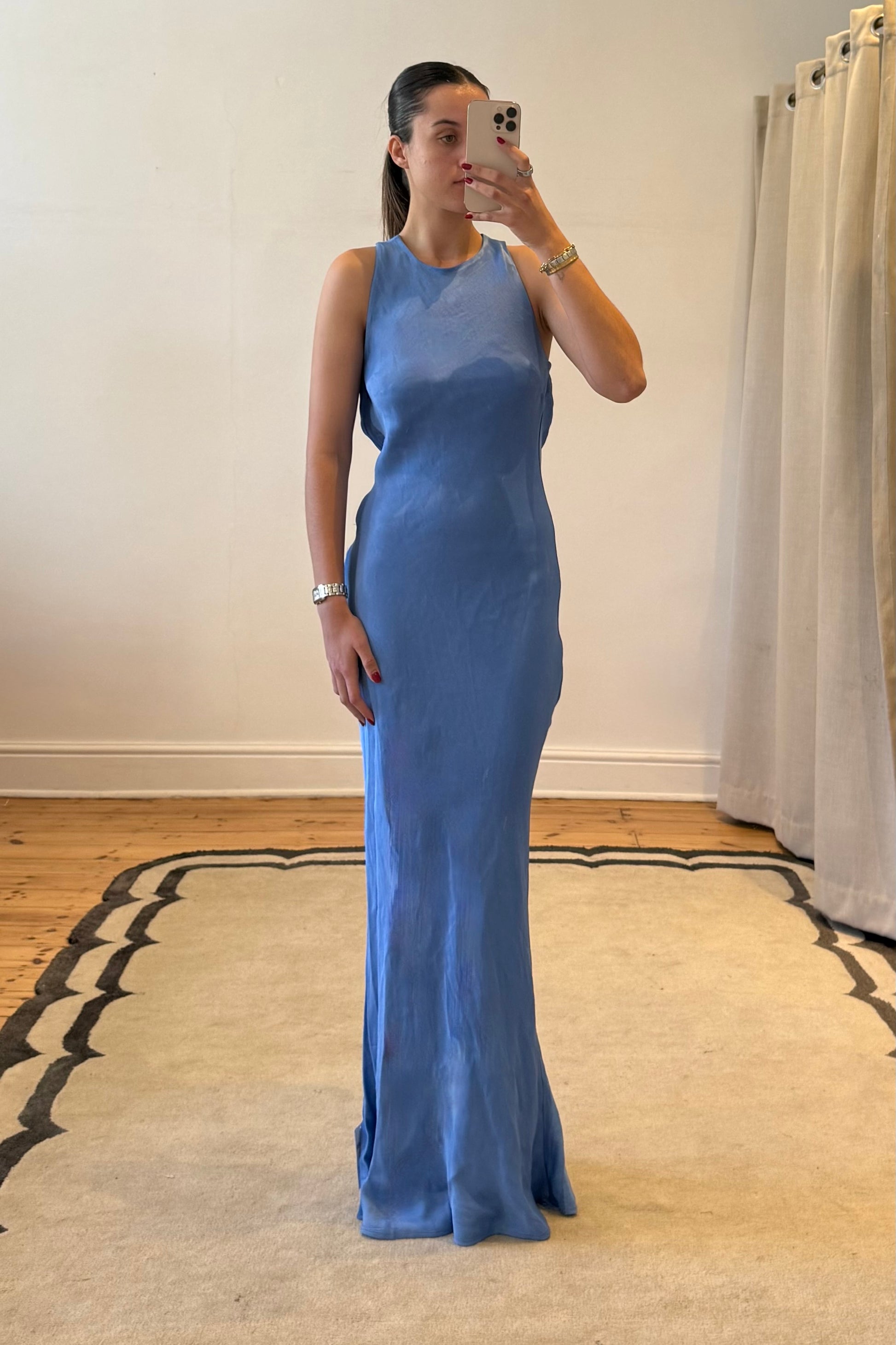princess polly baby blue dress Dusty Blue Bridesmaid Dresses main image 0