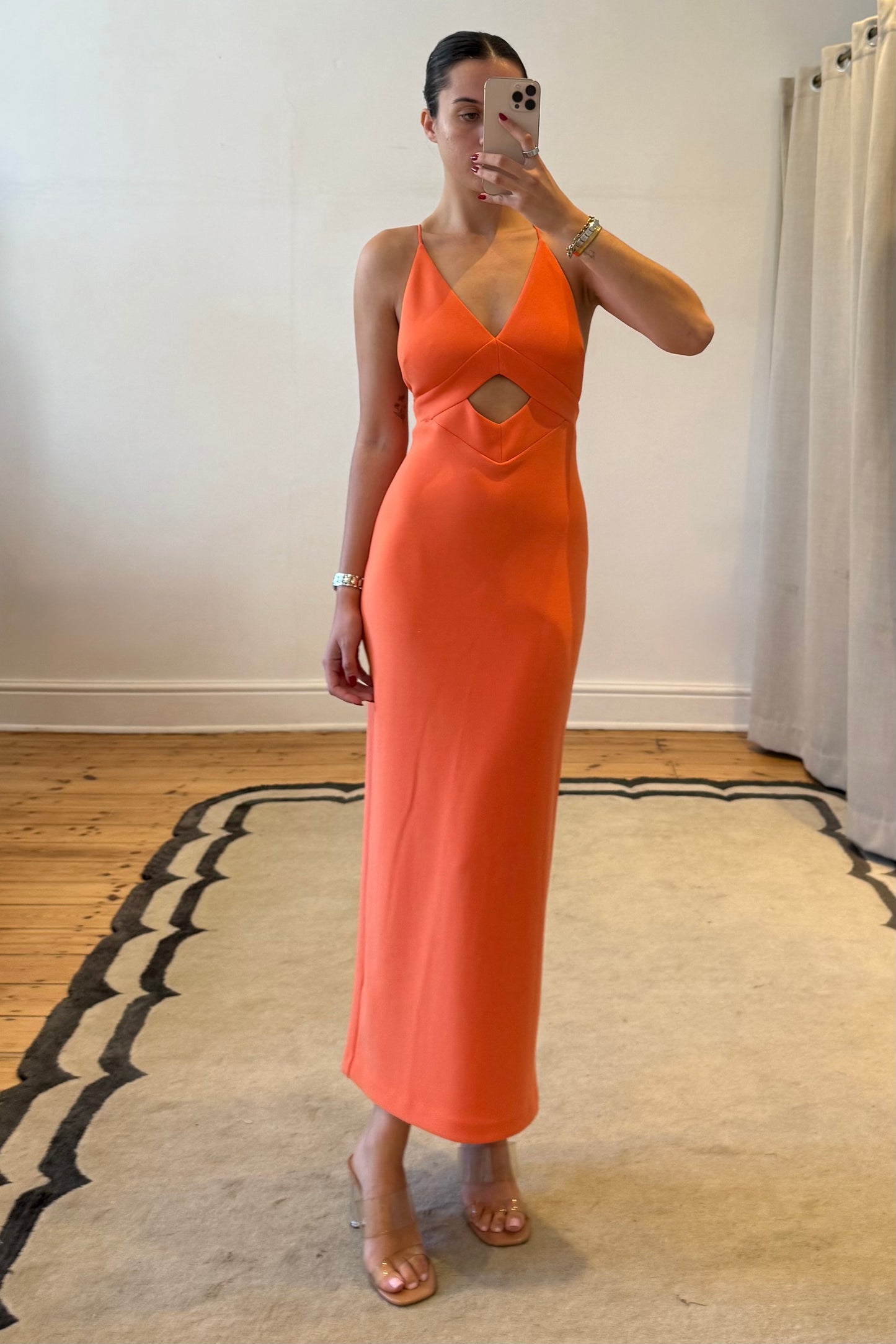 The Frida Cut-Out Midi Dress - Resale