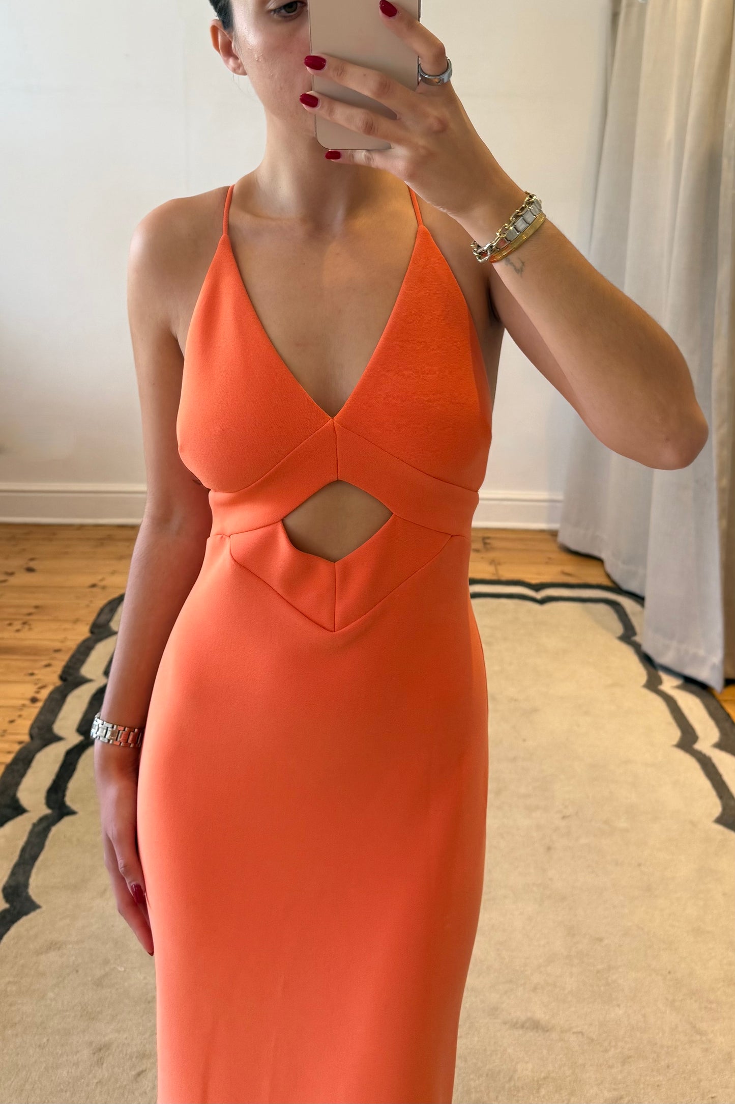 The Frida Cut-Out Midi Dress - Resale
