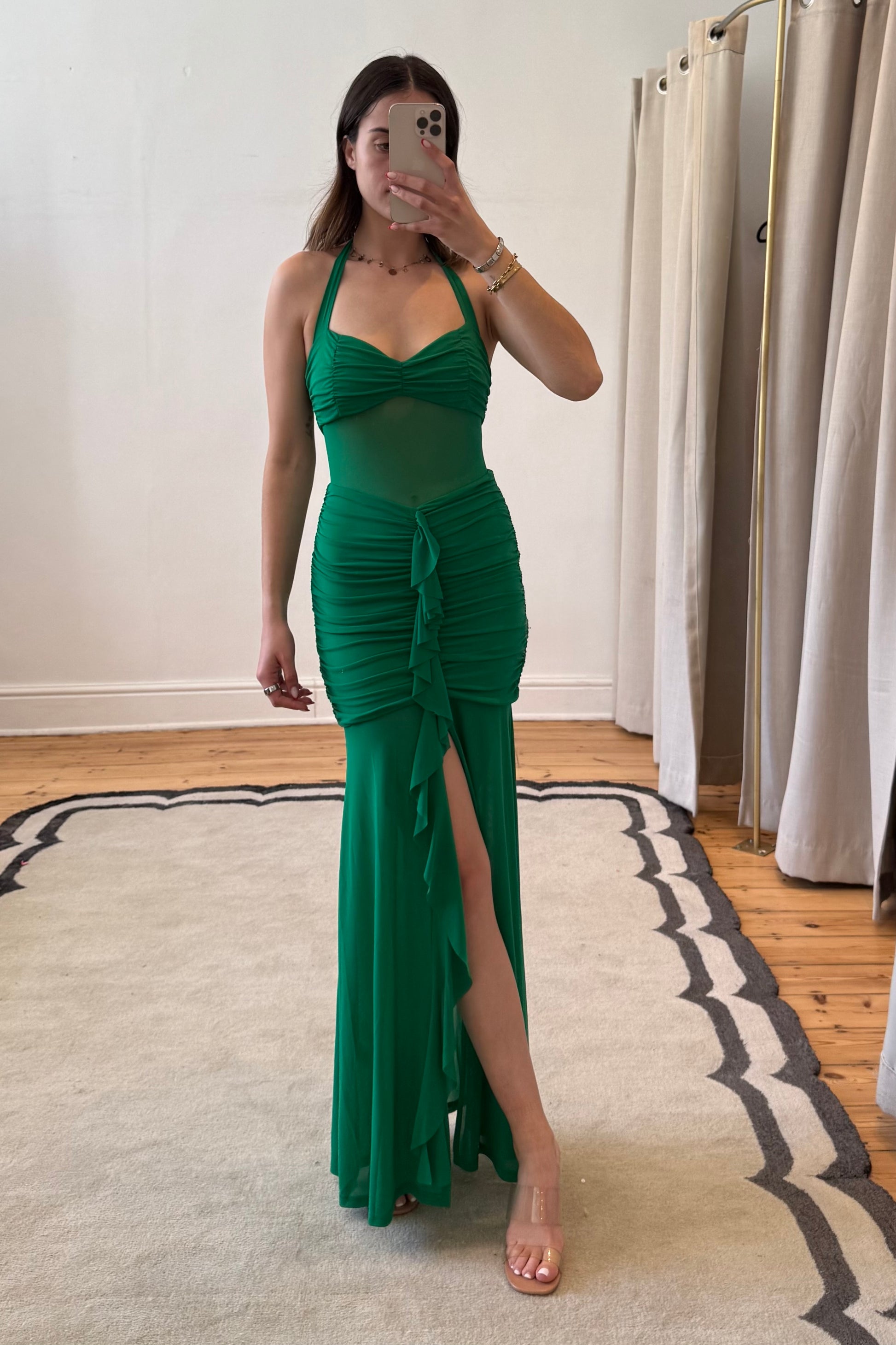The Tallulah Maxi Dress | Runaway The Label | Emerald The Tallulah Maxi Dress | Runaway The Label | Emerald