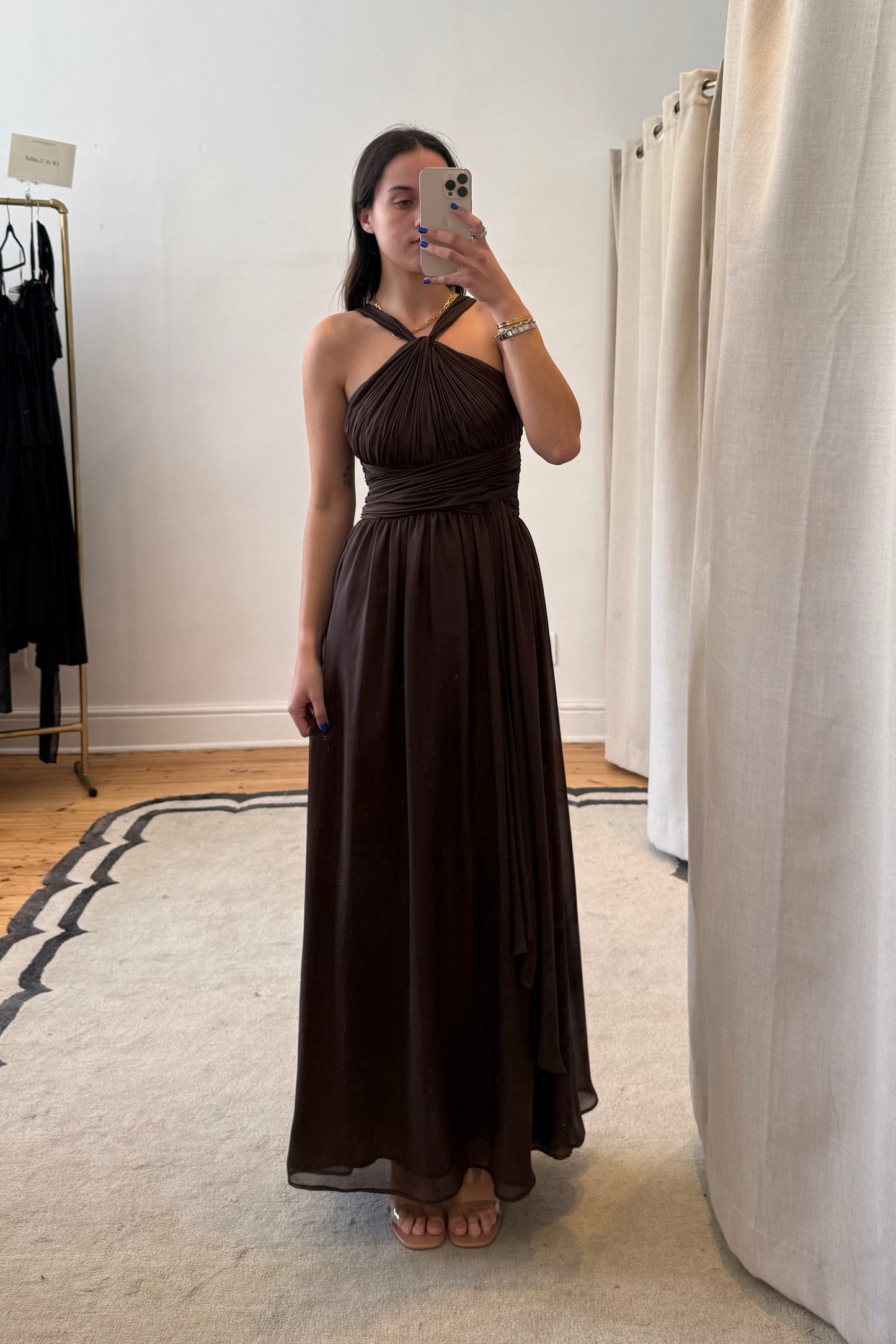 The Mocha Muse Gown