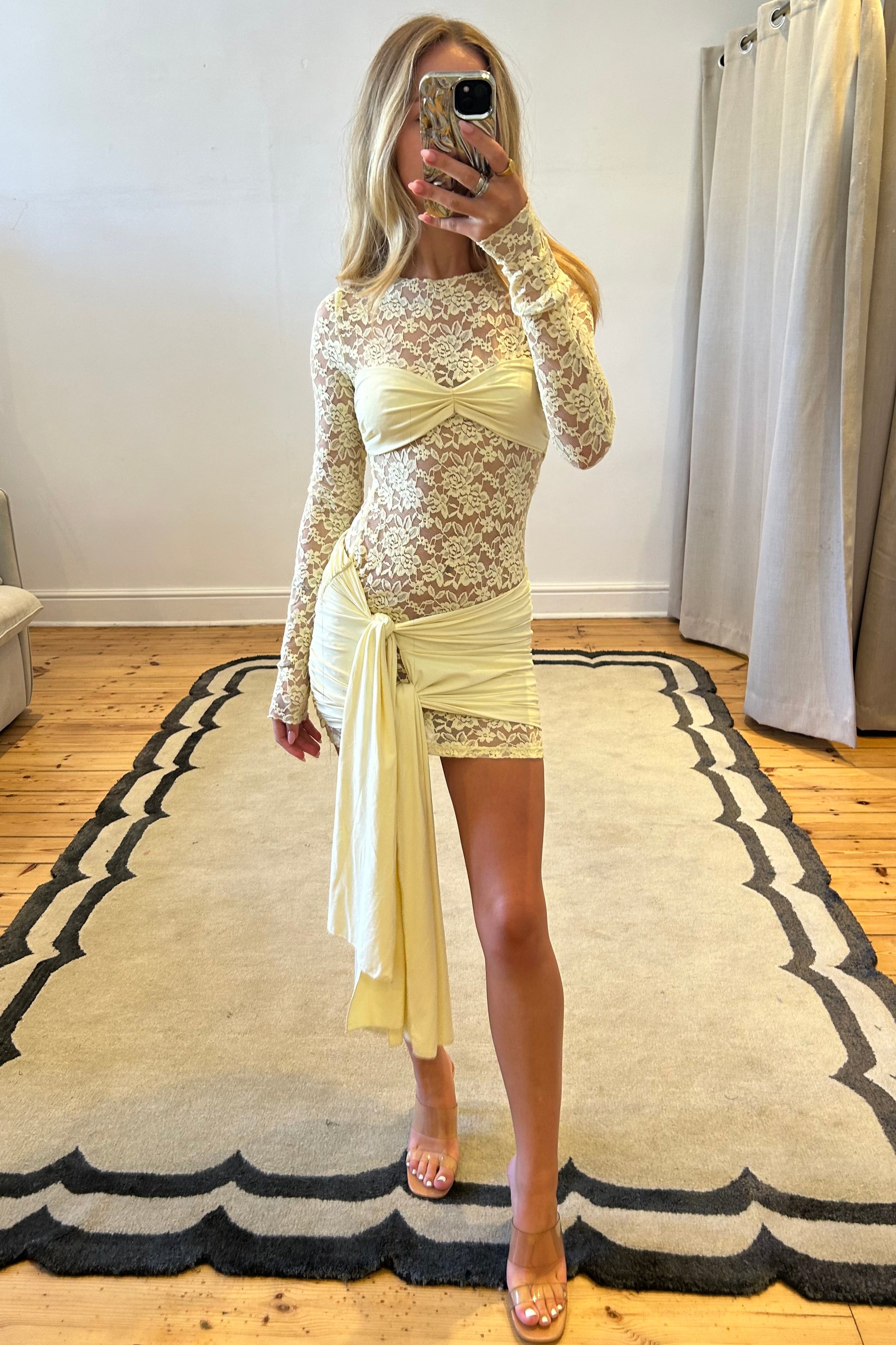 The Midnight Mini Dress | Lioness | Butter Yellow | Resale The Midnight Mini Dress | Lioness | Butter Yellow | Resale