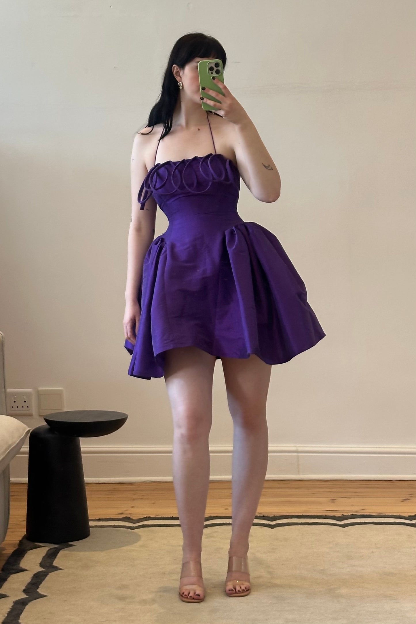 The Meraki Mini Dress - Ultra Violet