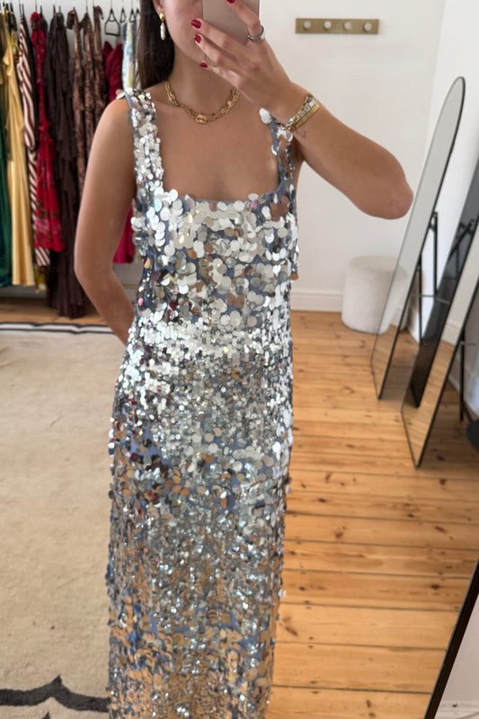 Lara Sequin Maxi Dress
