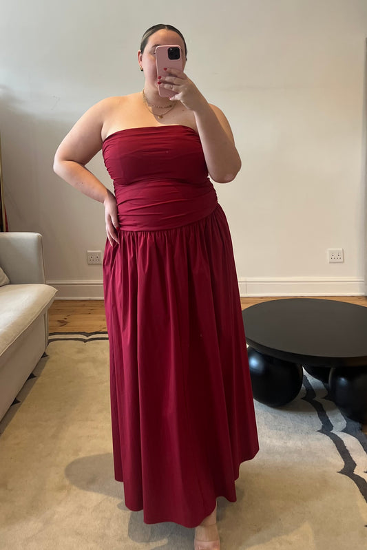 The Merlot Dress - Resale