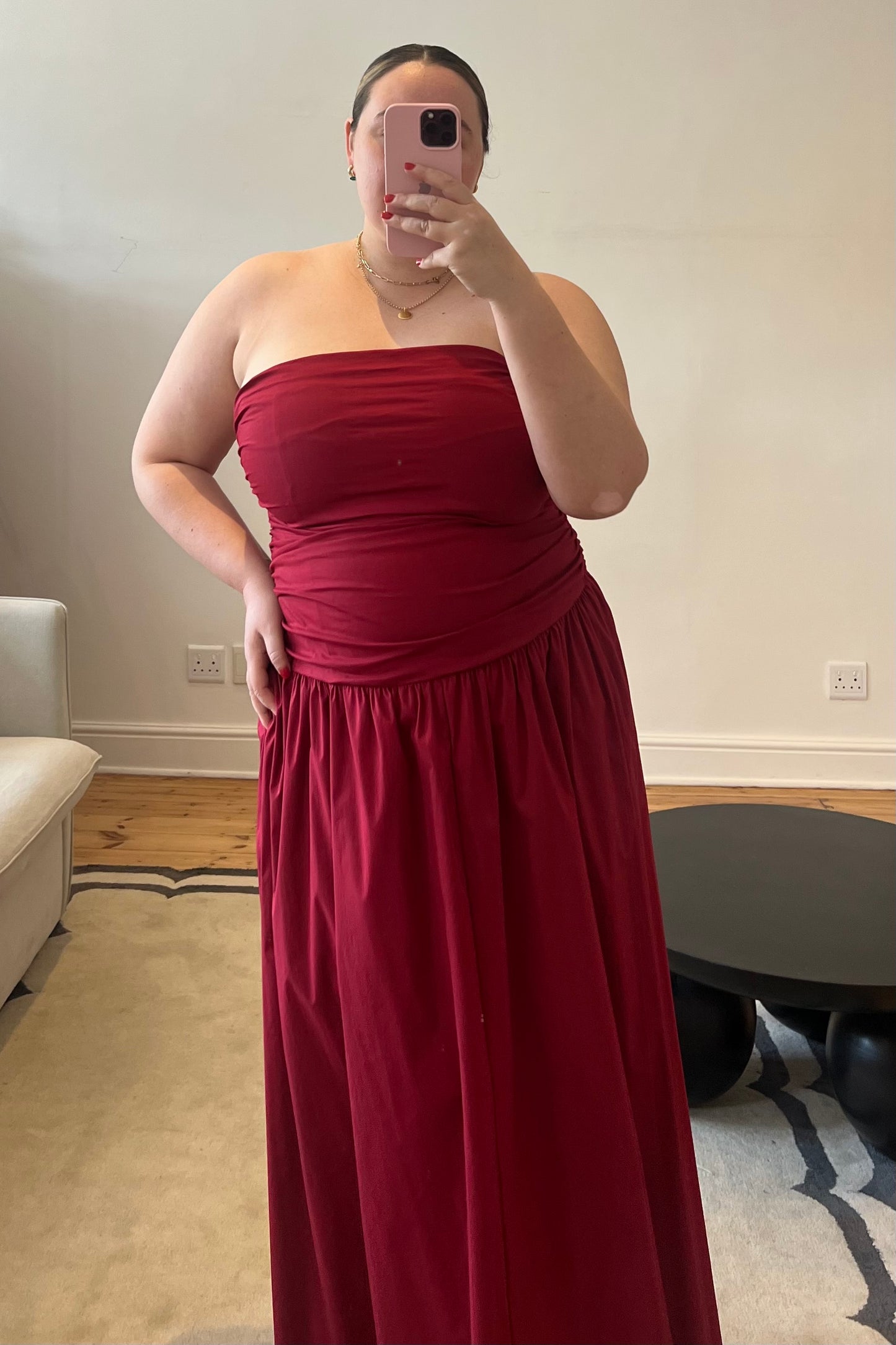 The Merlot Dress - Resale