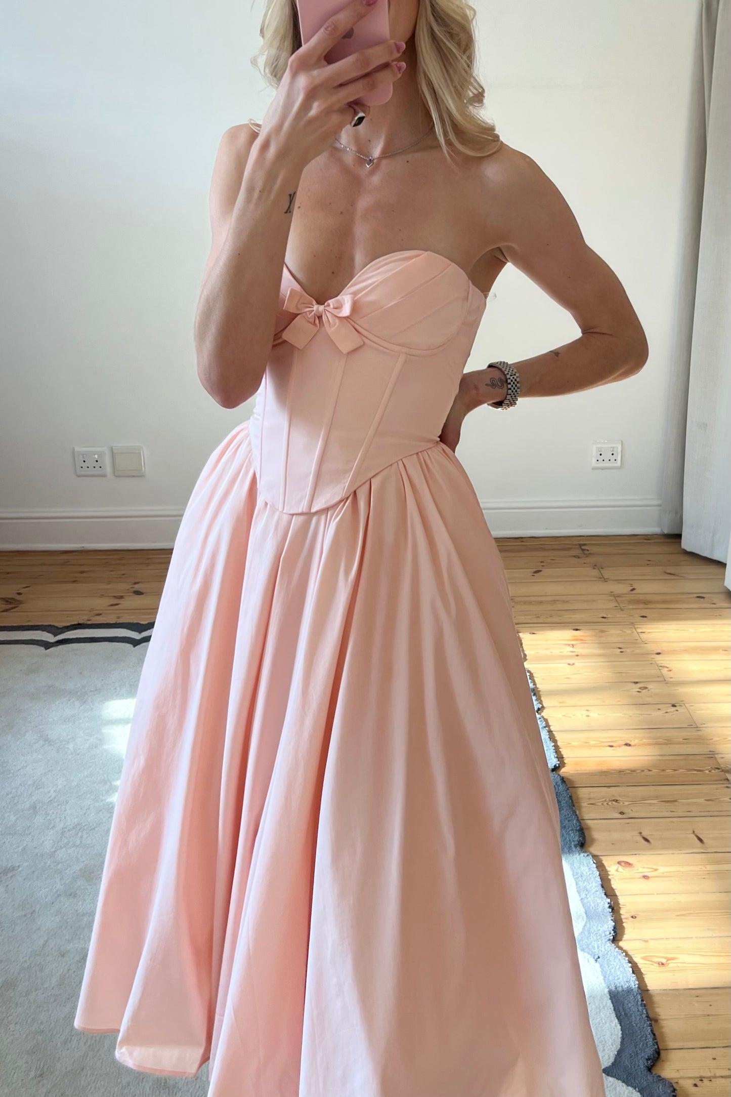 prim midi dress Prim Cap Sleeve Pastel Floral Midi Dress Girl In Mind