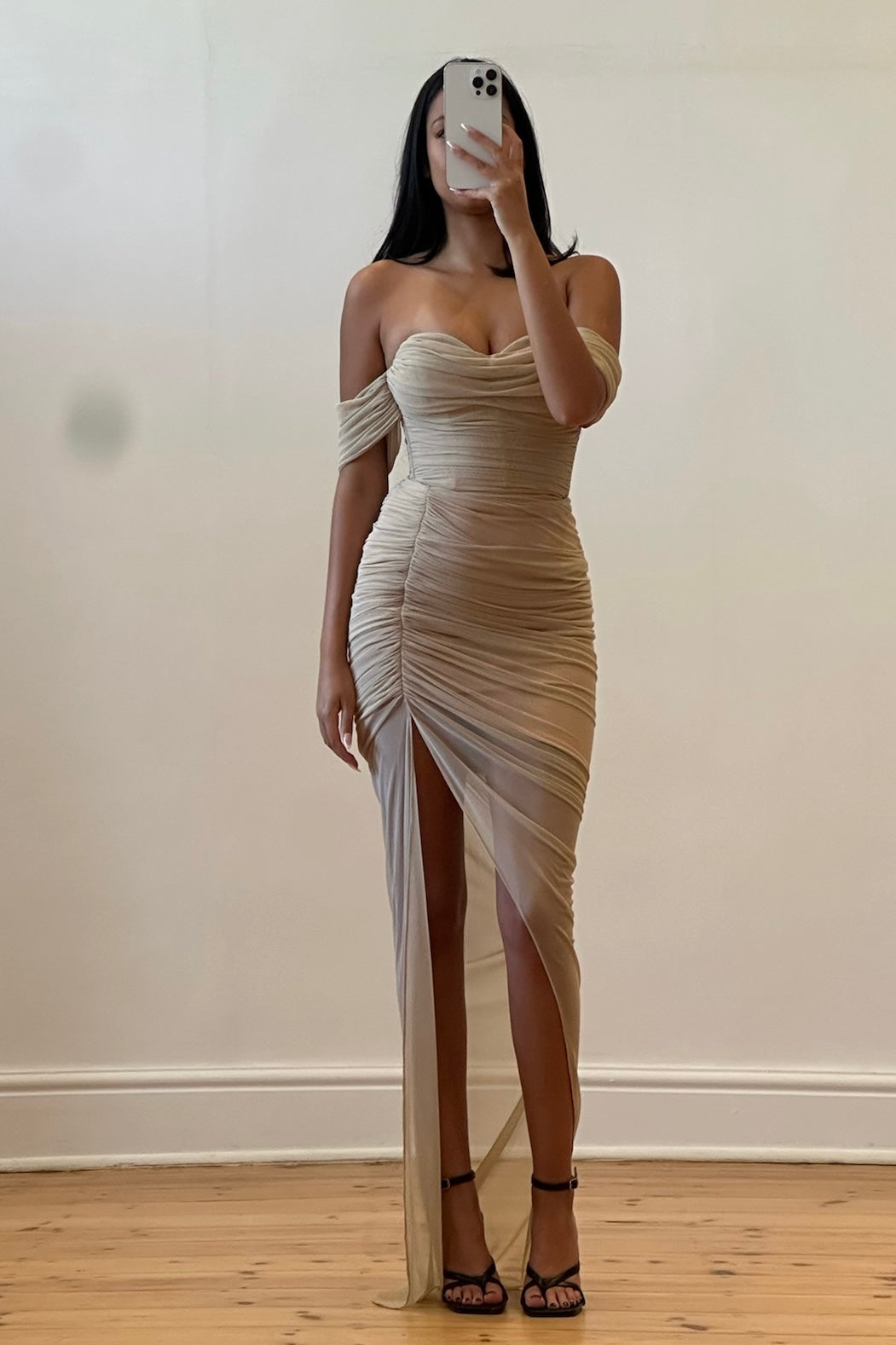 The Dita Mesh Mini Dress