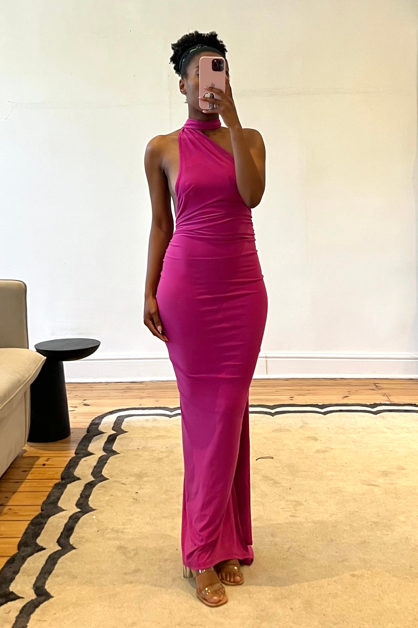 The Oyama Dress in Pink