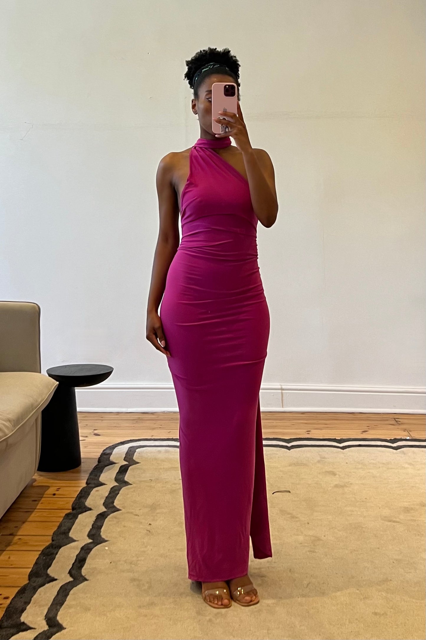 The Oyama Dress in Pink