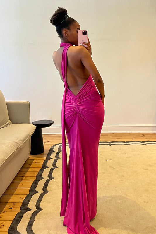 The Oyama Dress in Pink