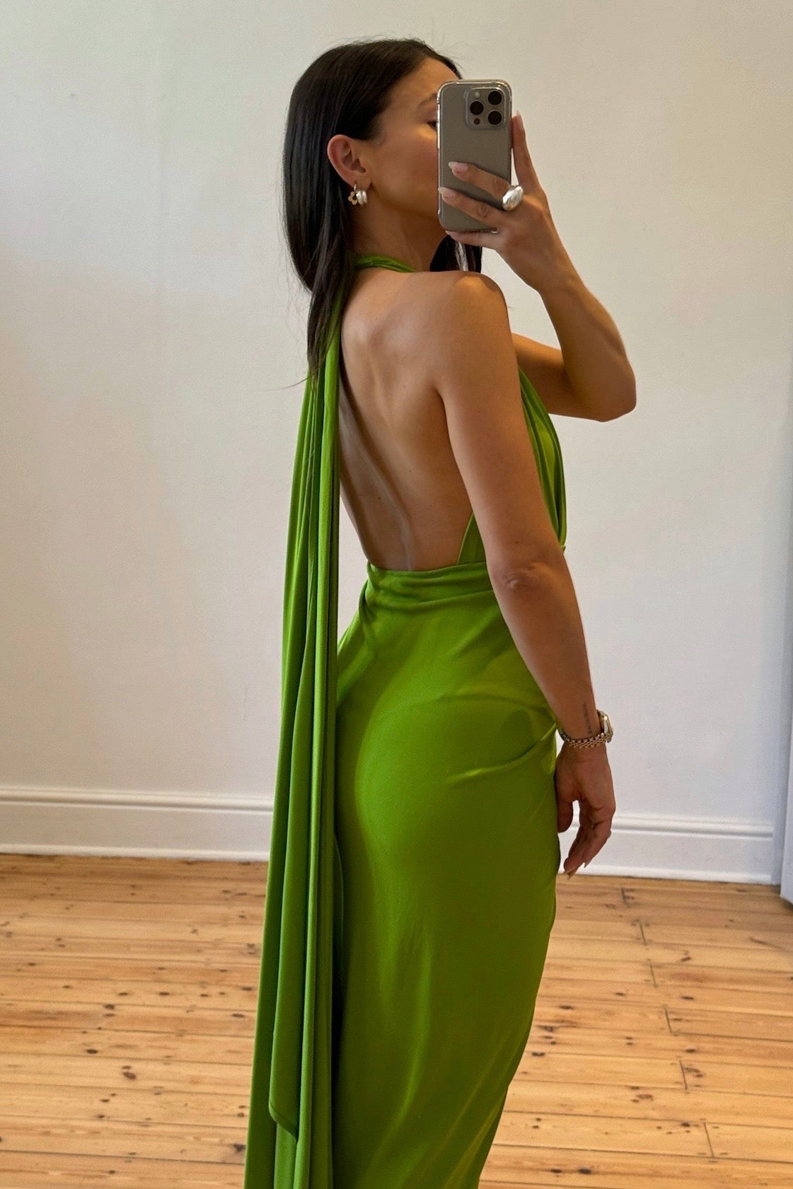 the persia maxi in green