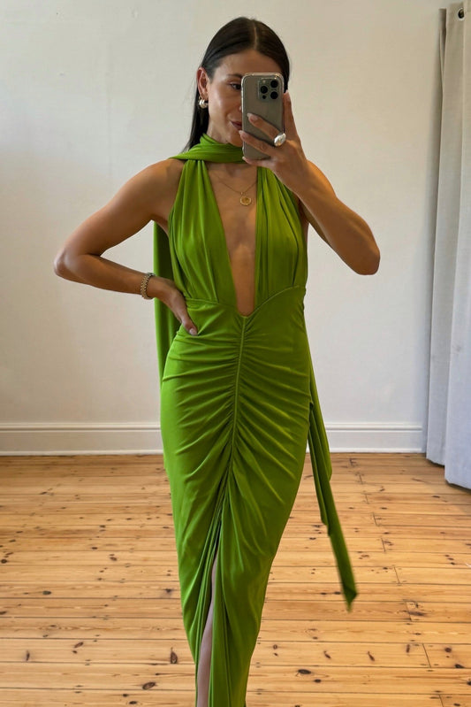 the persia maxi in green