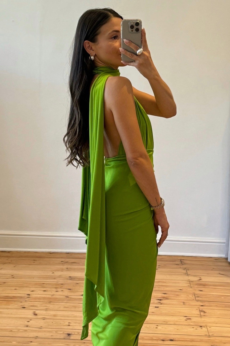 the persia maxi in green