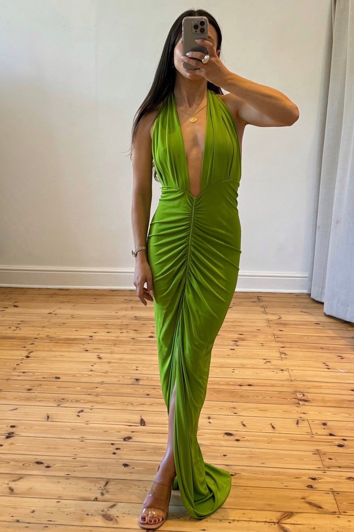 the persia maxi in green