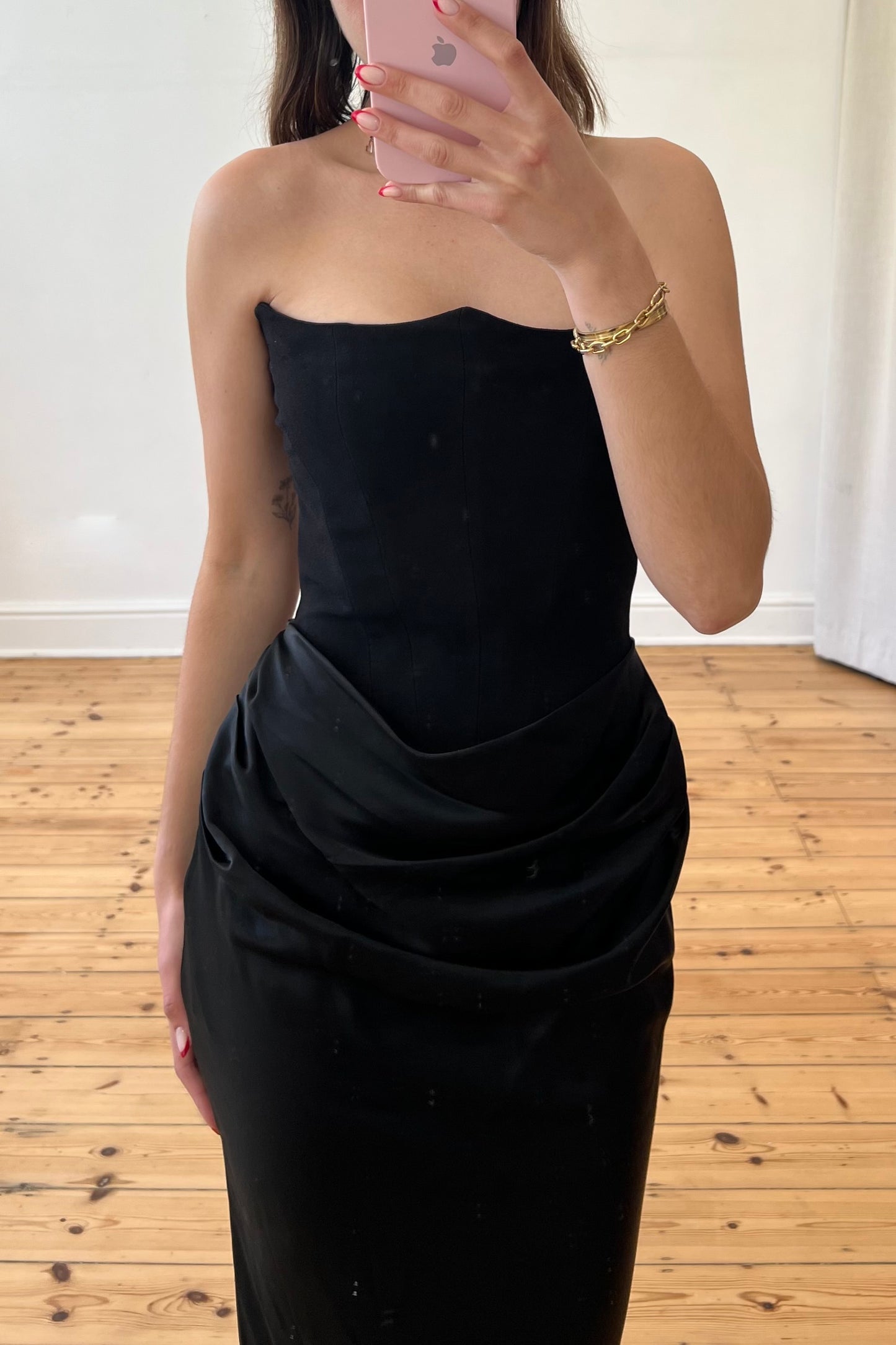 The Persephone Dress- Black