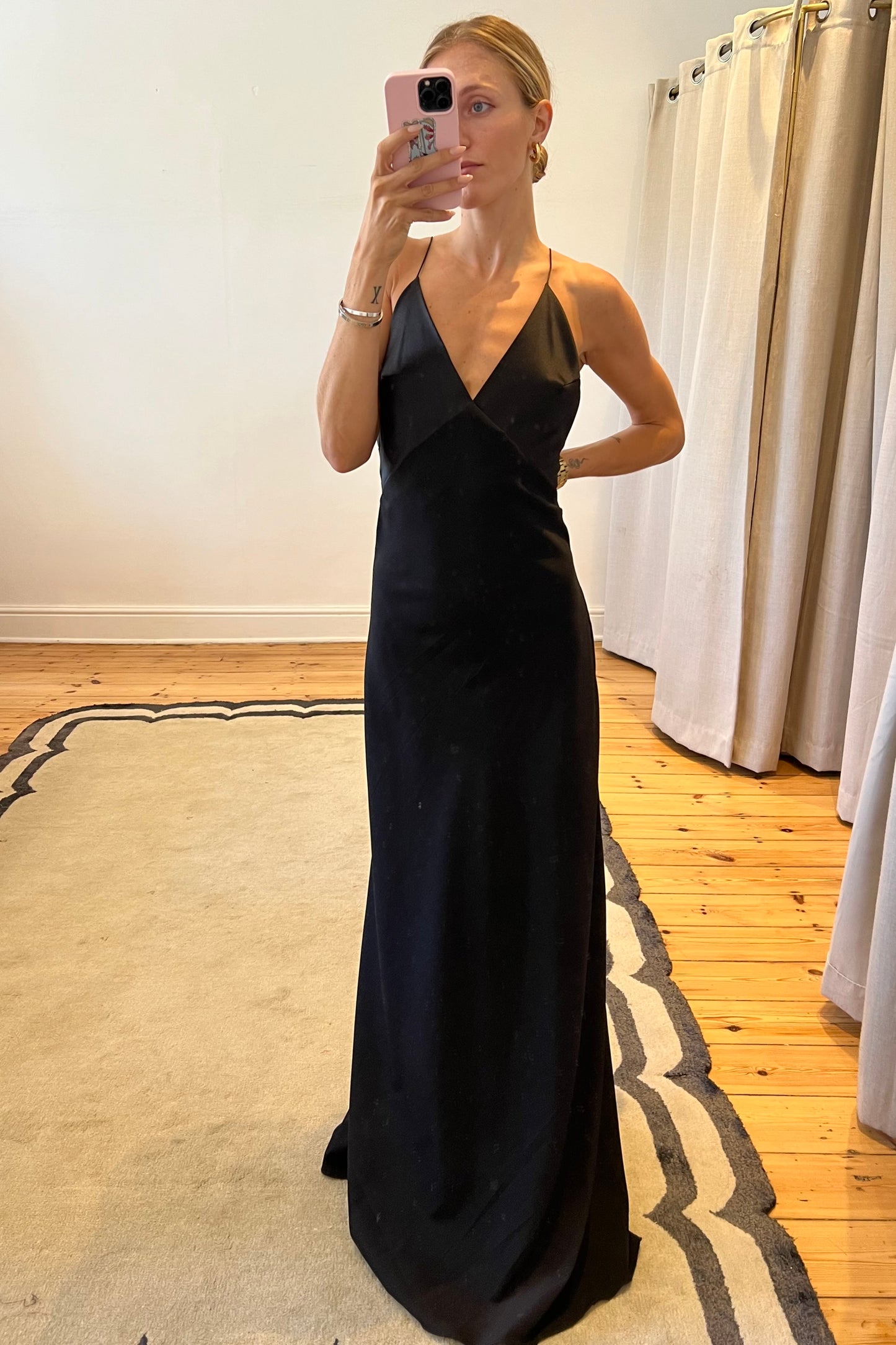 The Lara Black Gown