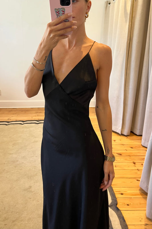 The Lara Black Gown