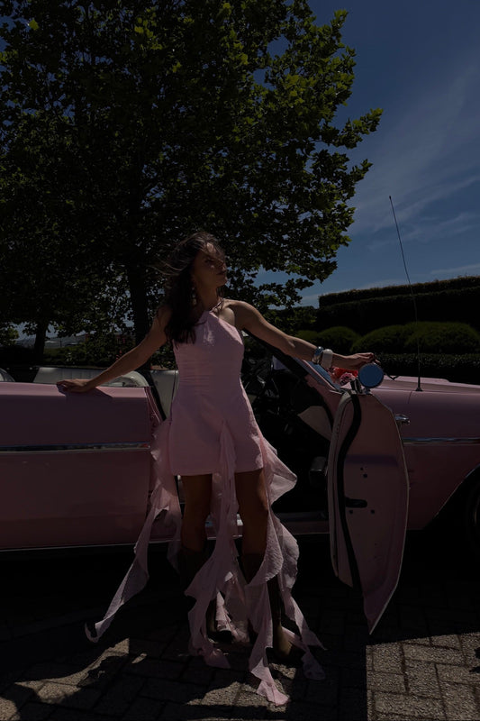 The Kehlani mini Dress - Light Pink