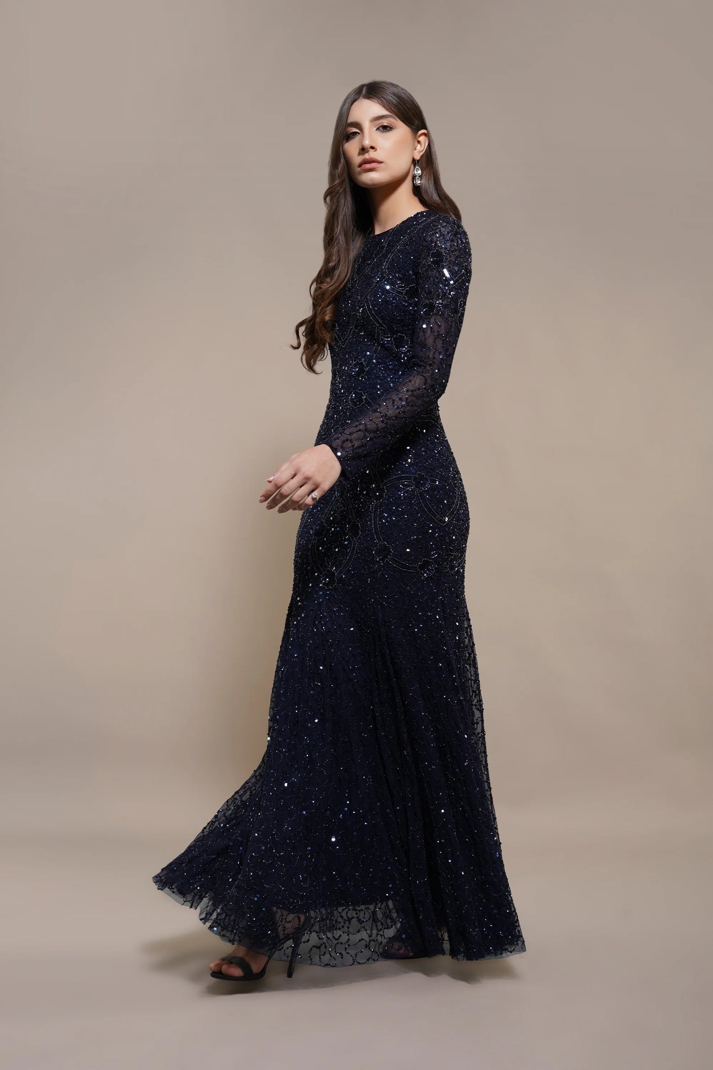 Zinnia Embellished Maxi Dress