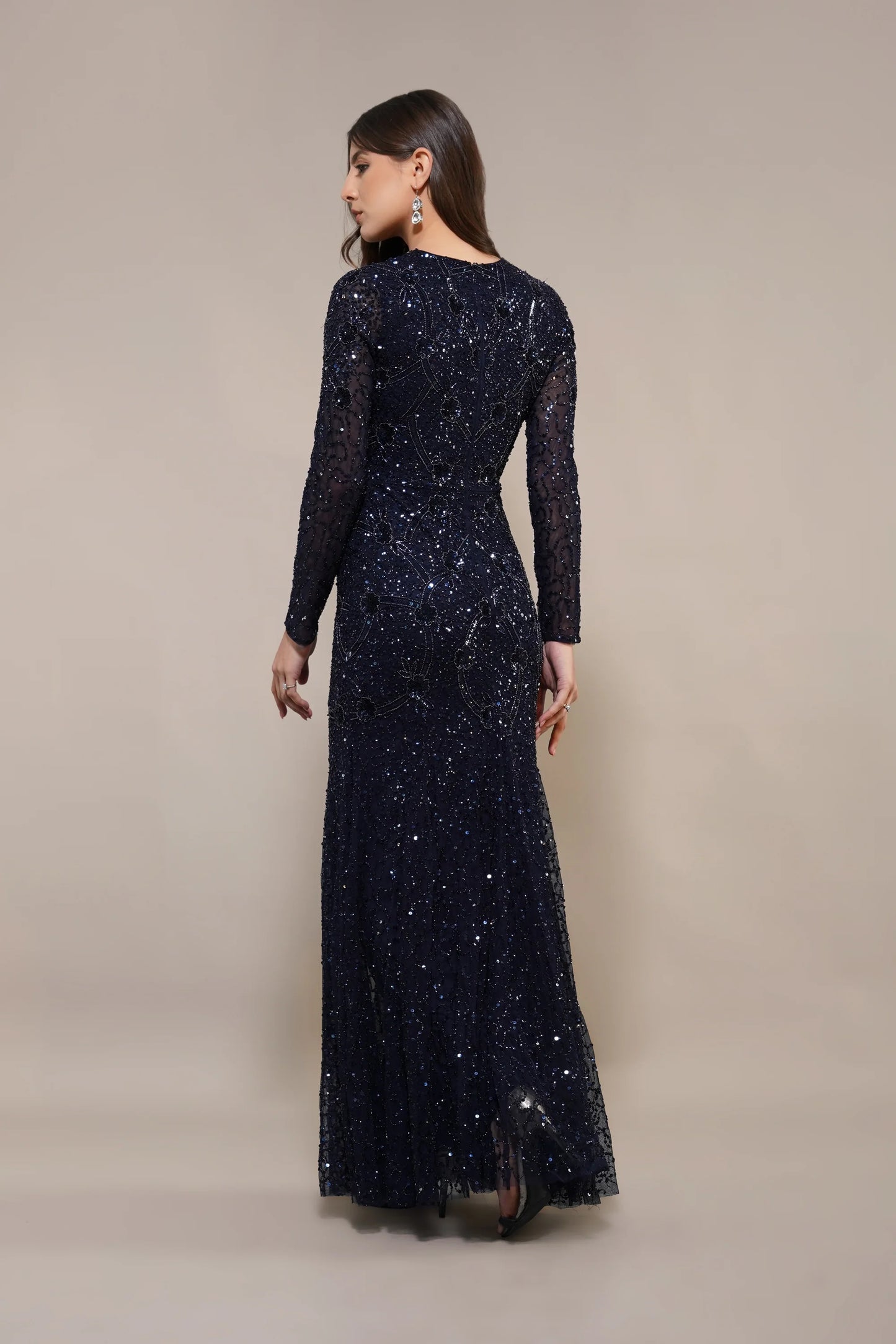 Zinnia Embellished Maxi Dress