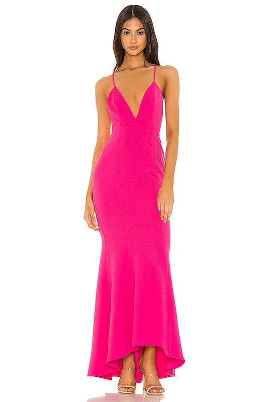 Marrakech Hot Pink Gown - Resale