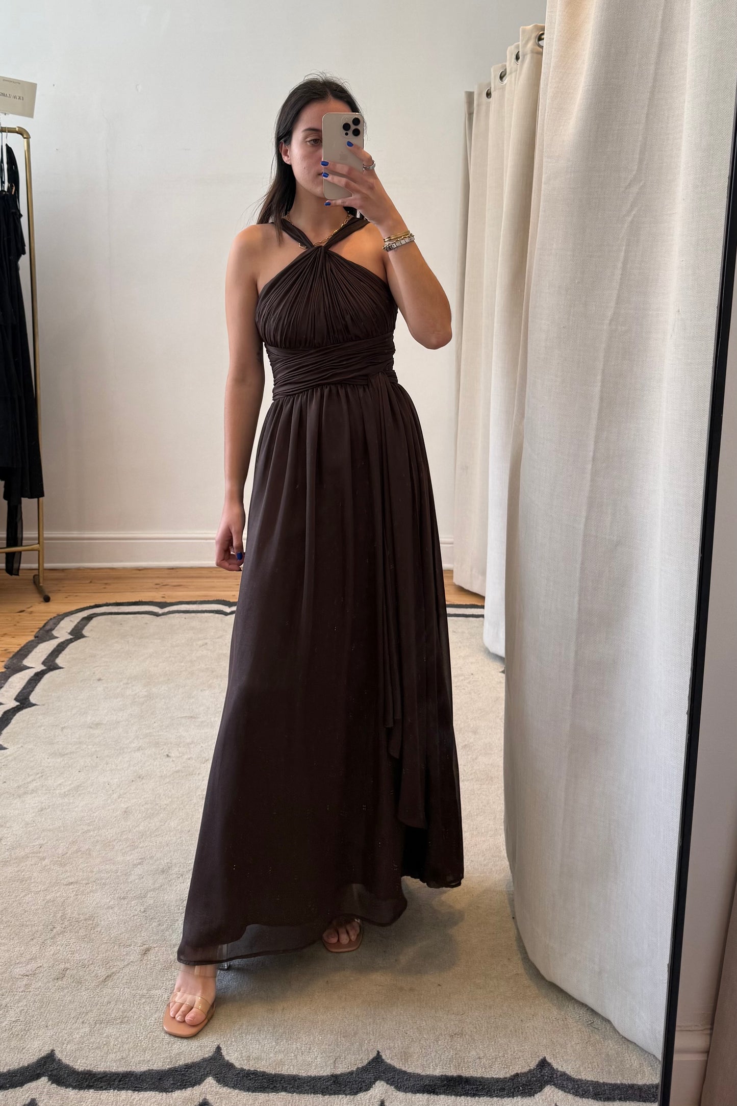 The Mocha Muse Gown