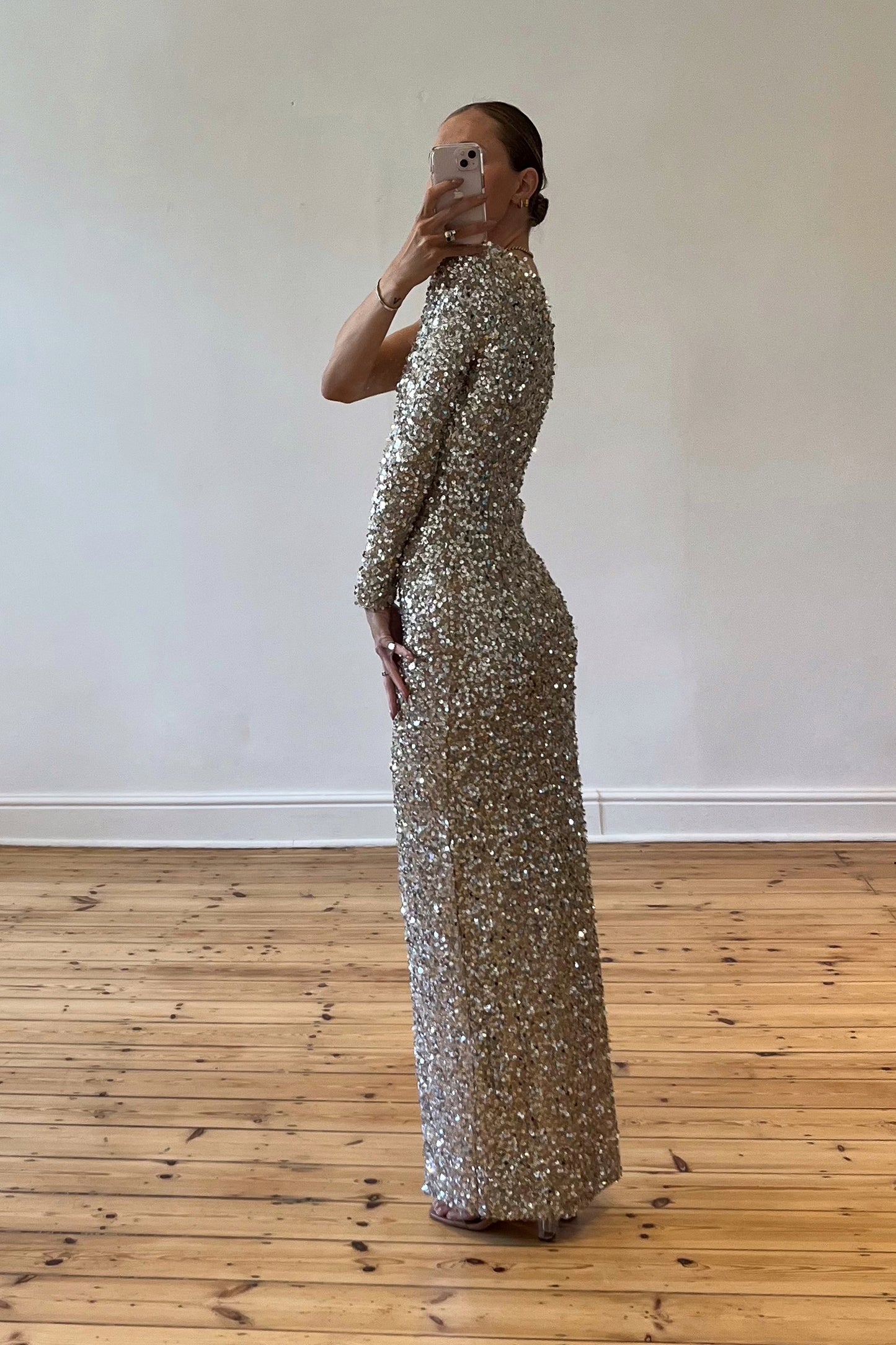 The Merabi Dress back