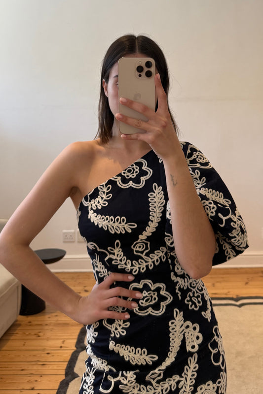 The Busi Embroidered Dress - Resale