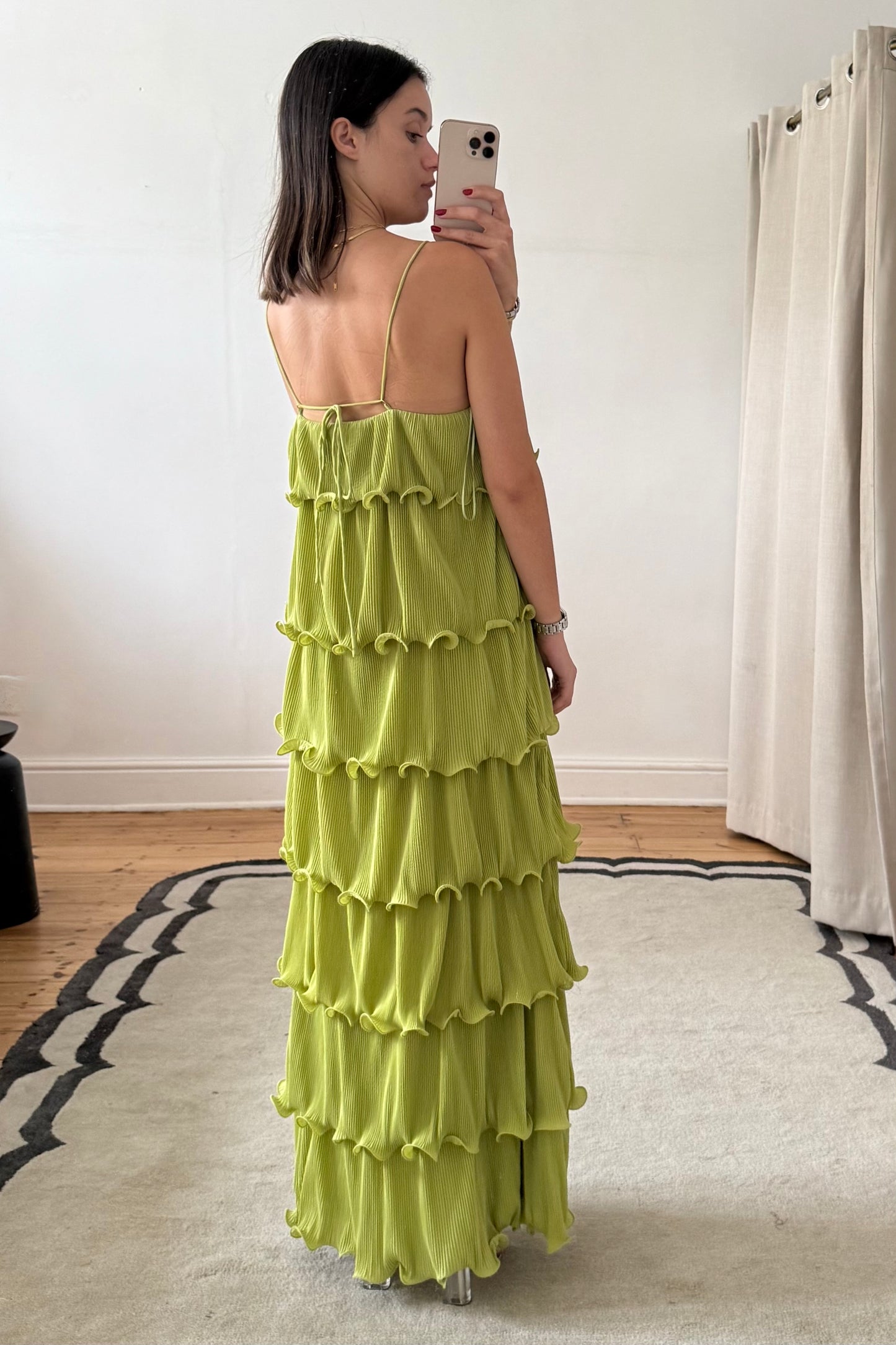 The Lou Lou Maxi Dress In Green