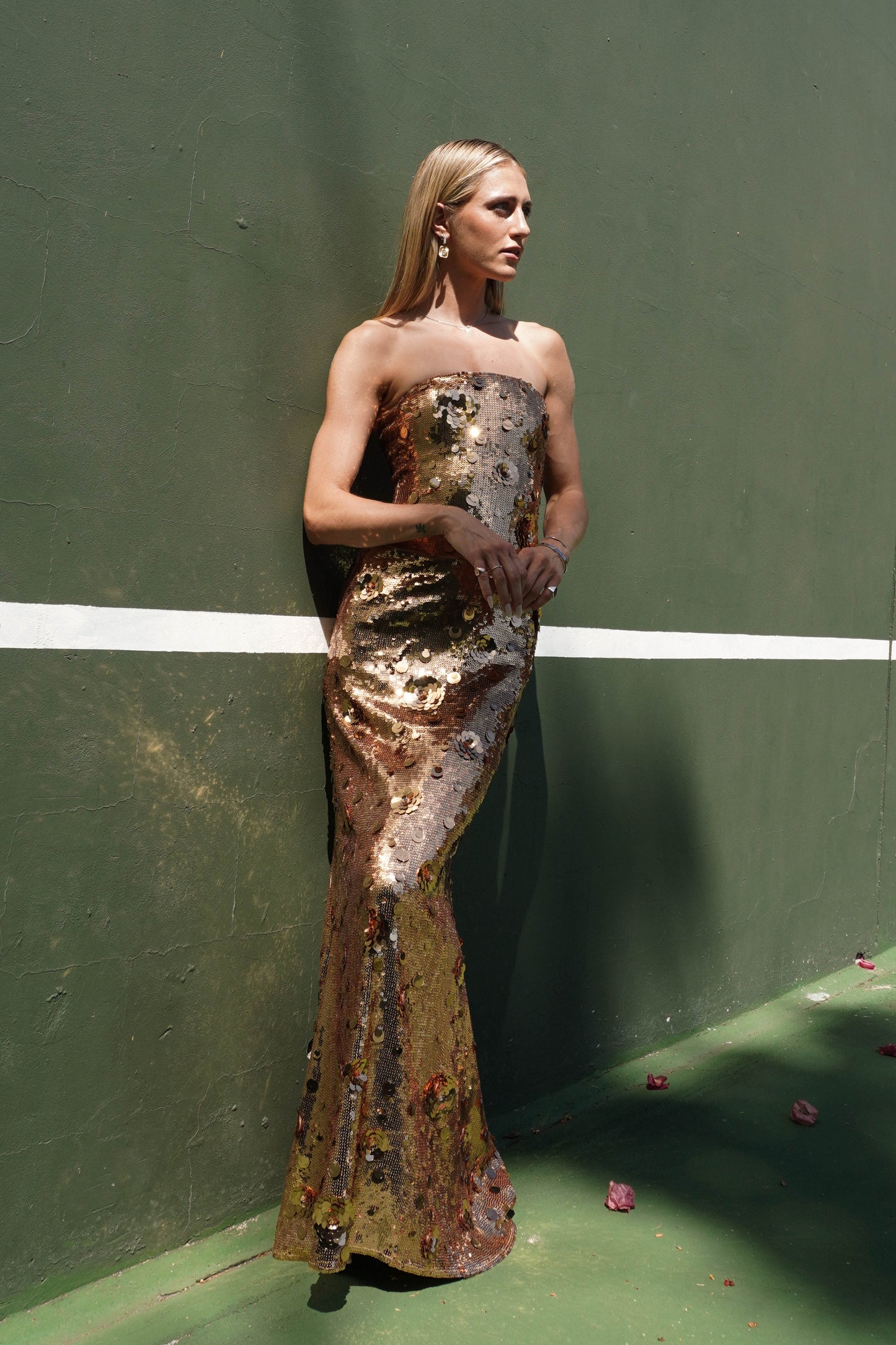 The Nottola 3D Embellished Gown