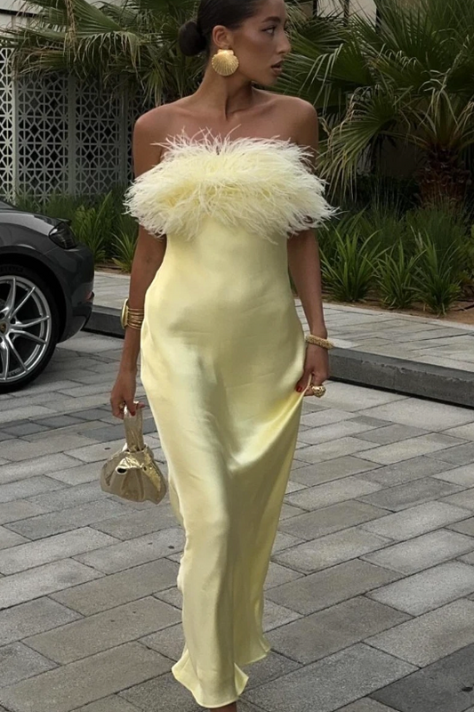 The Lemon Feather Midi