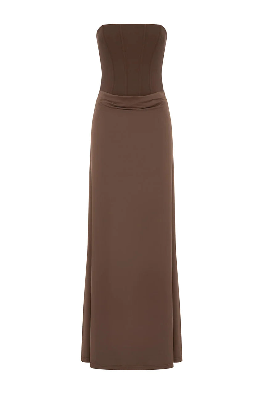 The Taleah Corset Maxi Dress