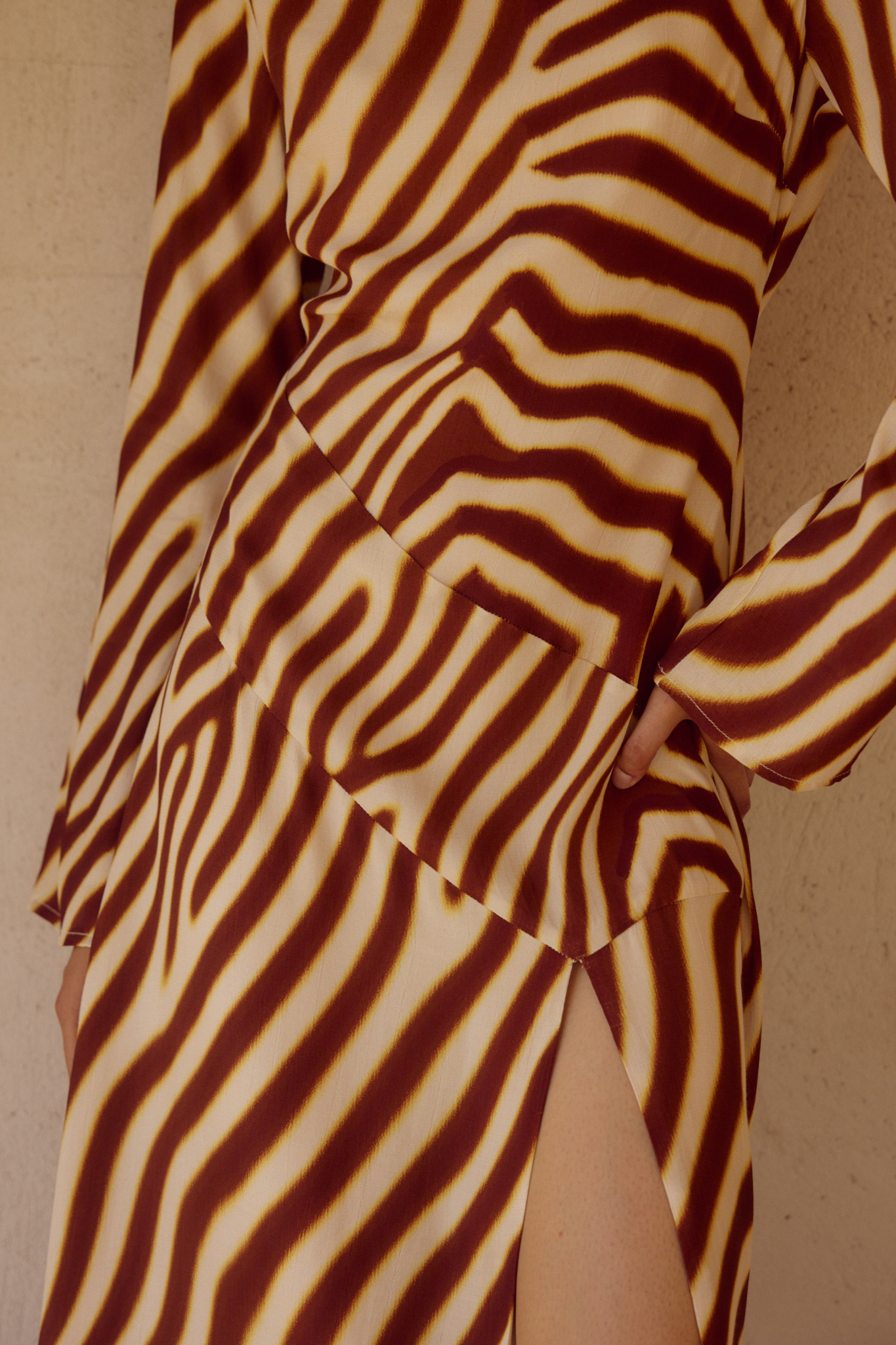 The Montie Sleeved Maxi Dress - Resale