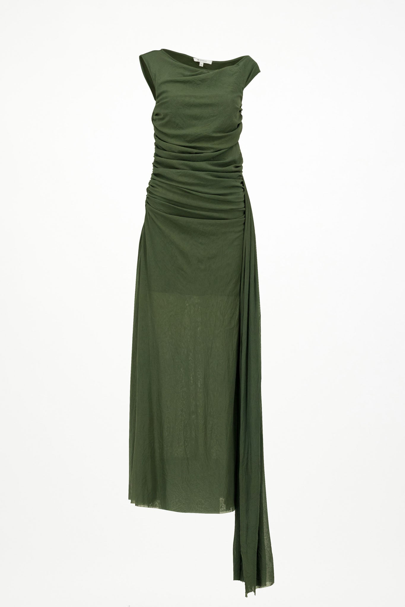 The Valeria Maxi Dress in Olive - Resale
