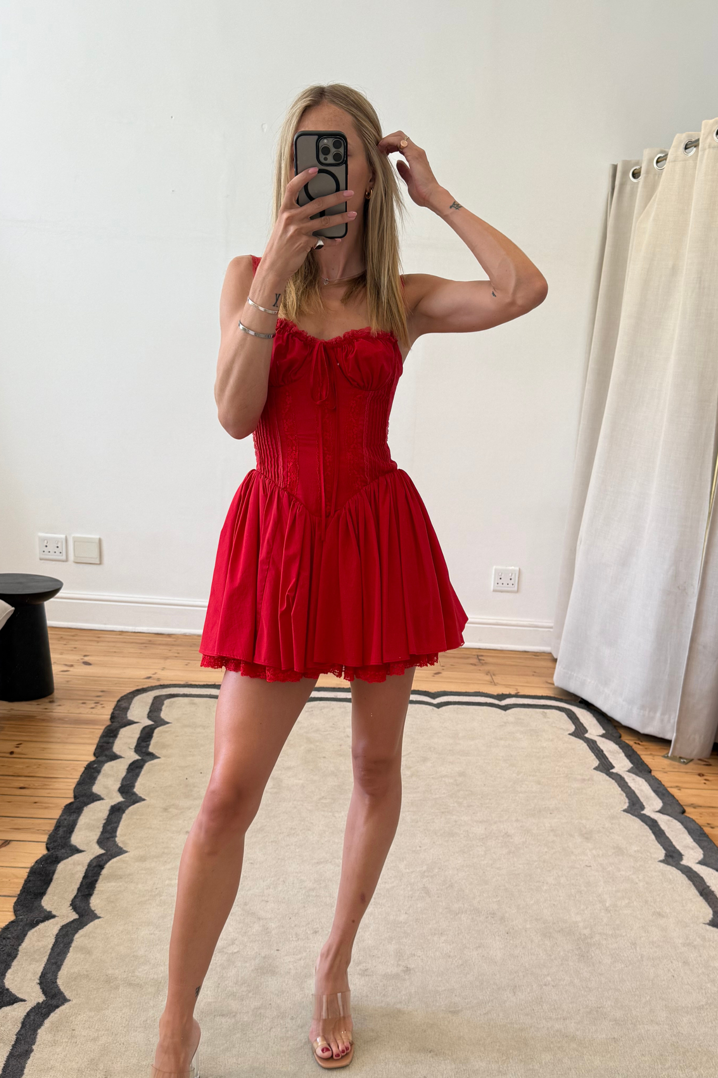 Pietra Cherry Corset Mini