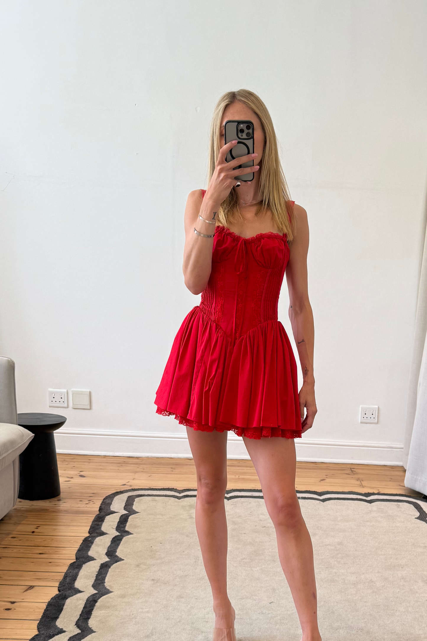 Pietra Cherry Corset Mini