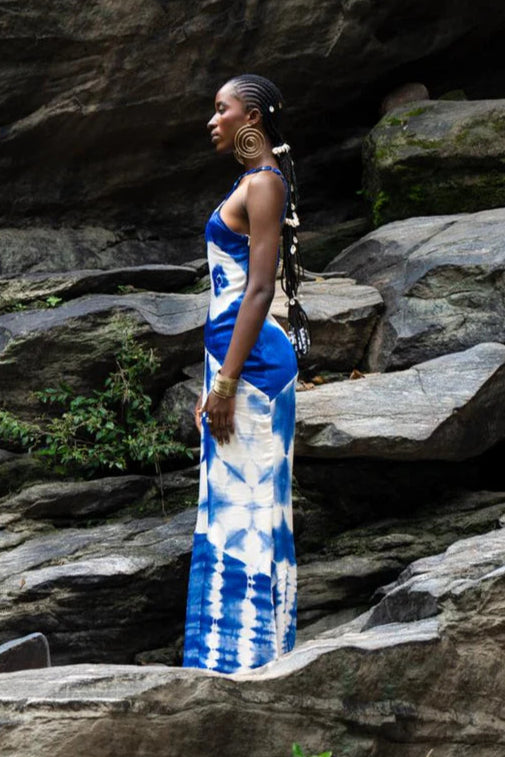 The Wata Hand‑Dyed Maxi Dress