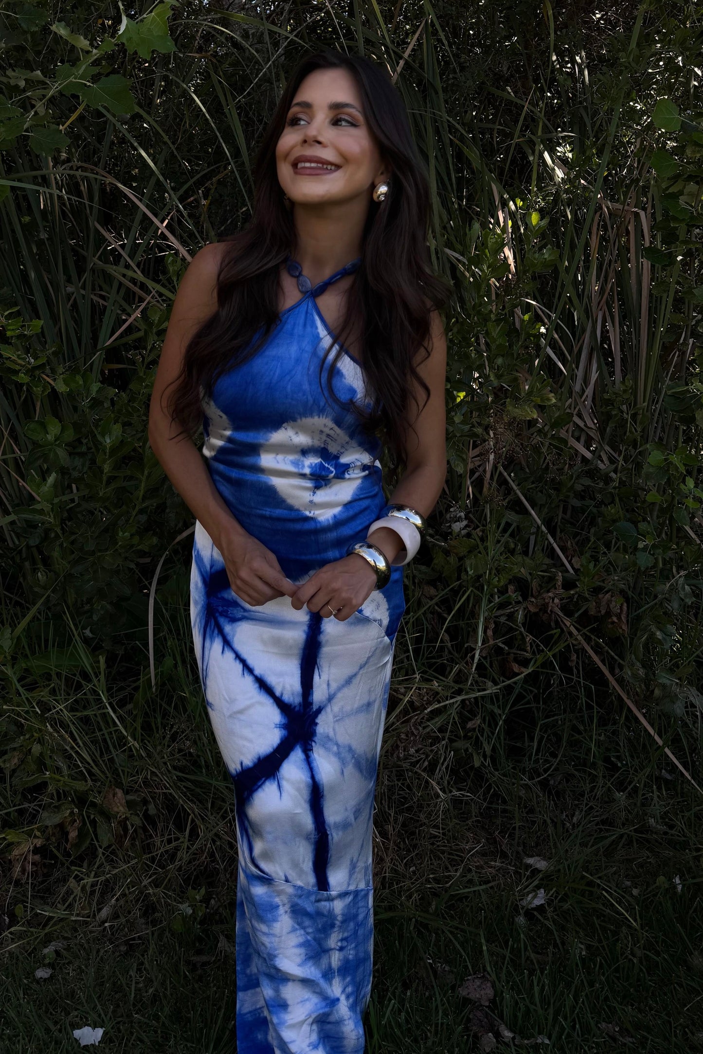 The Wata Hand‑Dyed Maxi Dress