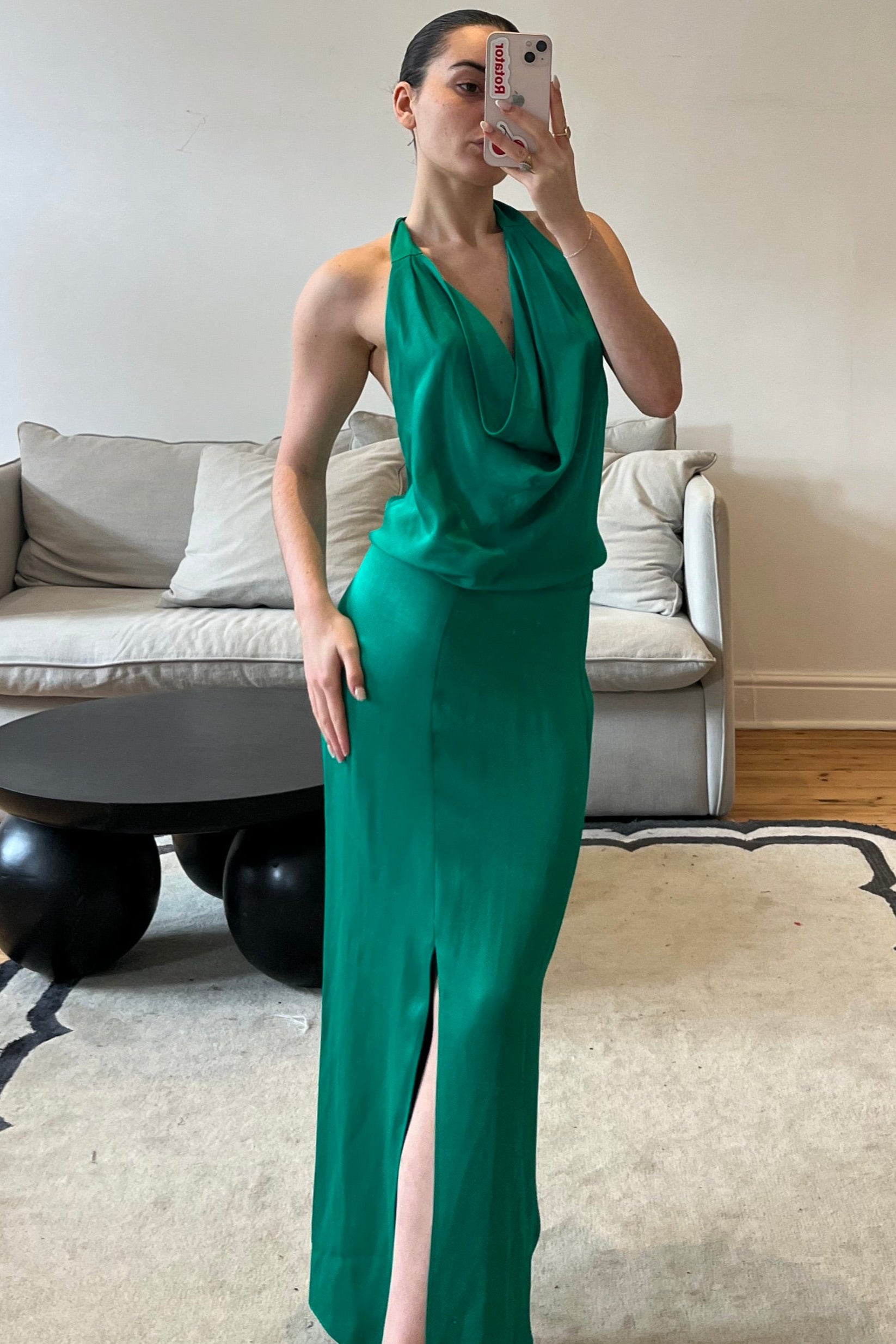The Georgia Dress | Custom Design | Emerald Green The Georgia Dress | Custom Design | Emerald Green