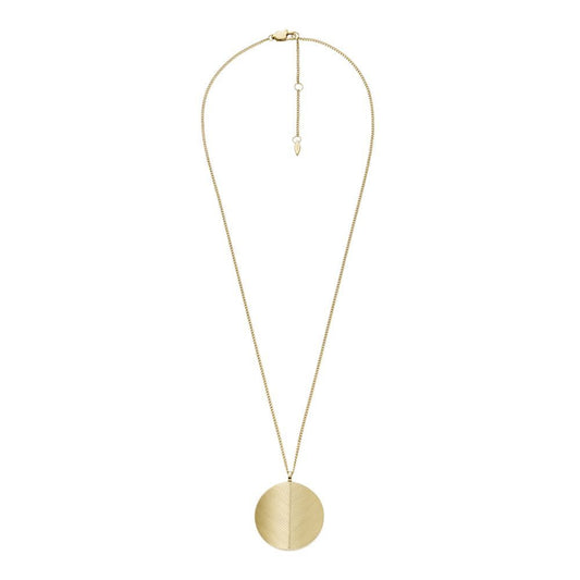 harlow locket collection gold-tone stainless steel pendant