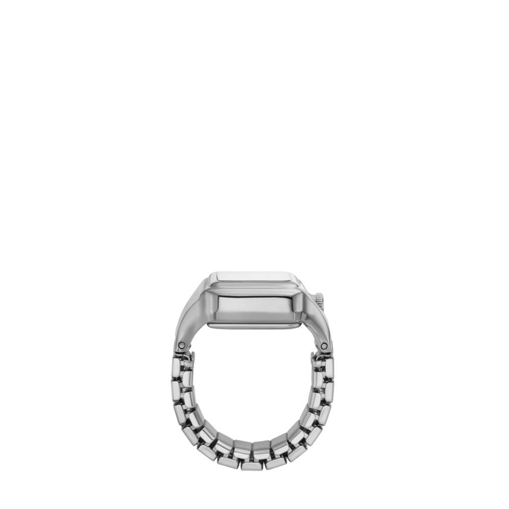 raquel watch ring two-hand, stainless steel