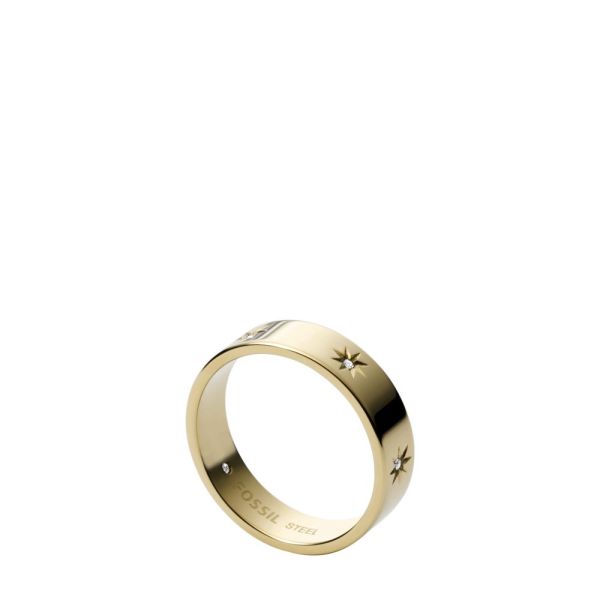 sutton gold stainless steel ring