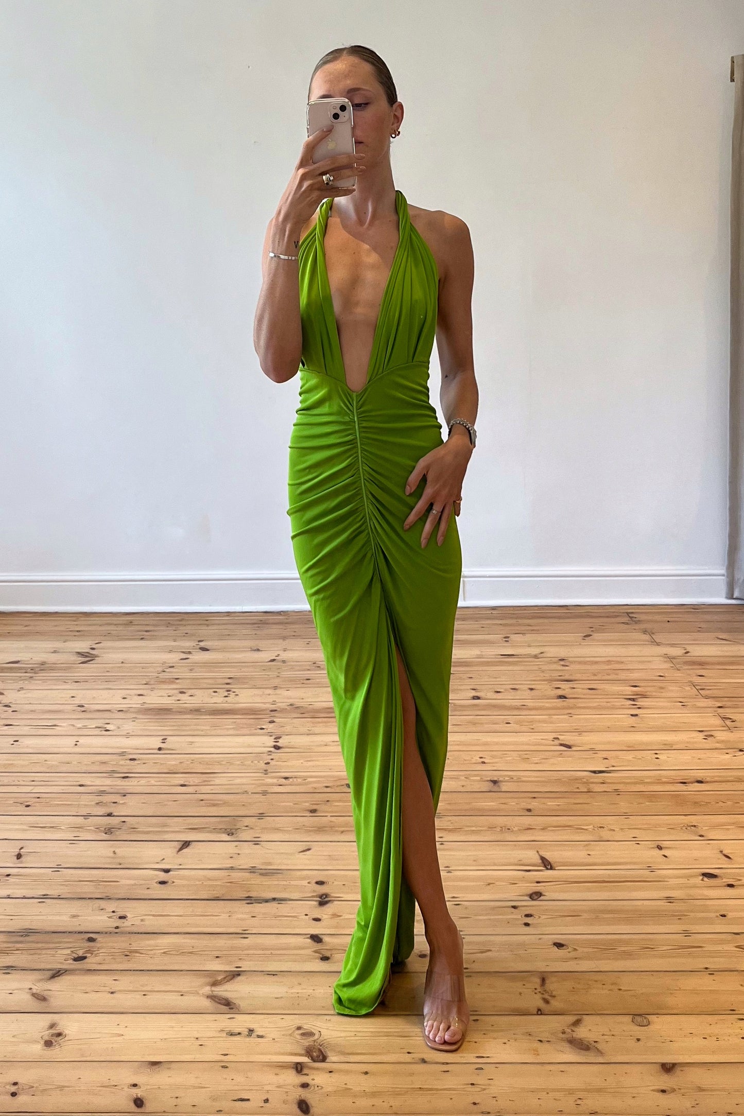 the persia maxi in green