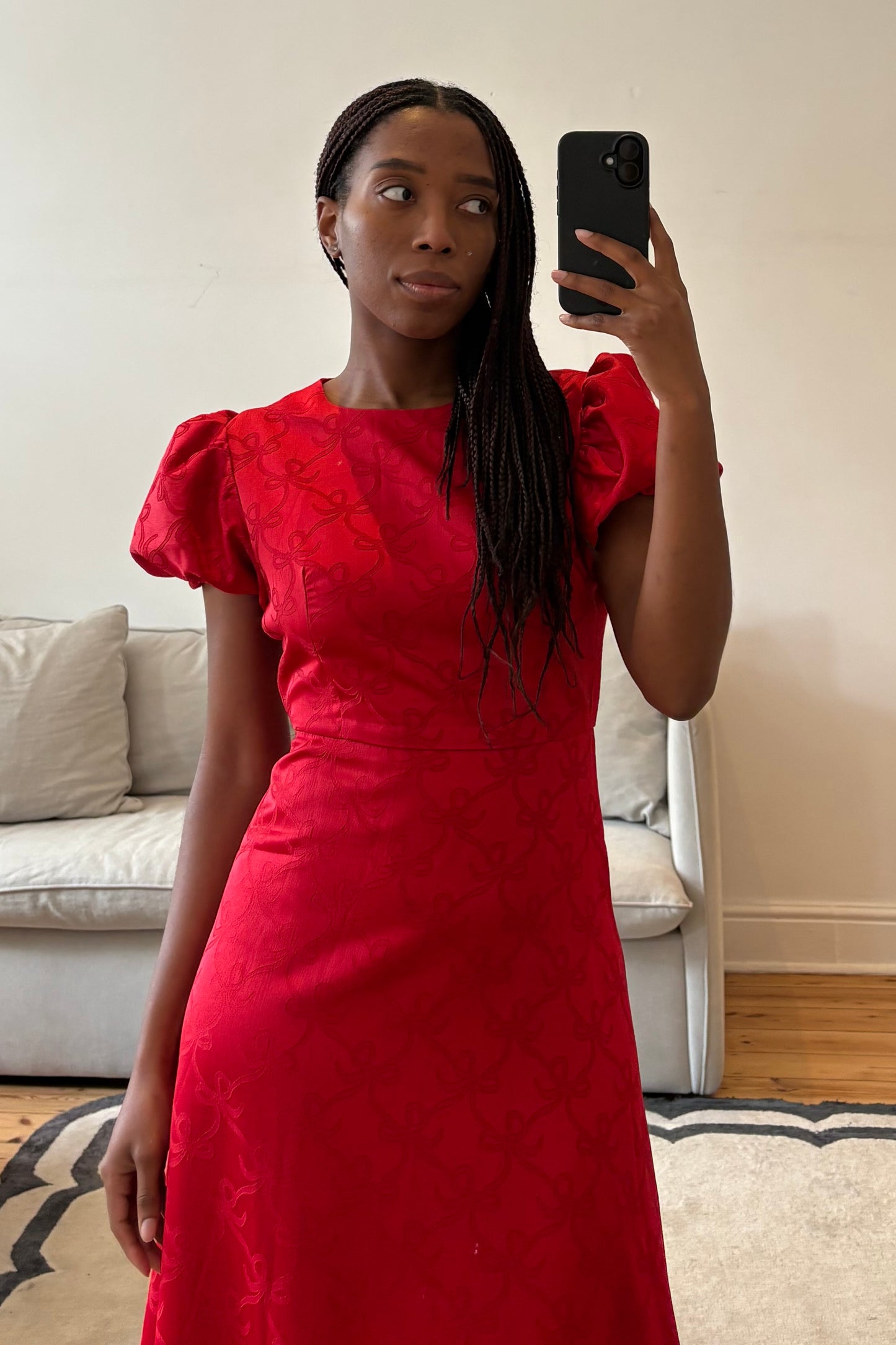 The Patricia Bow Midi Dress