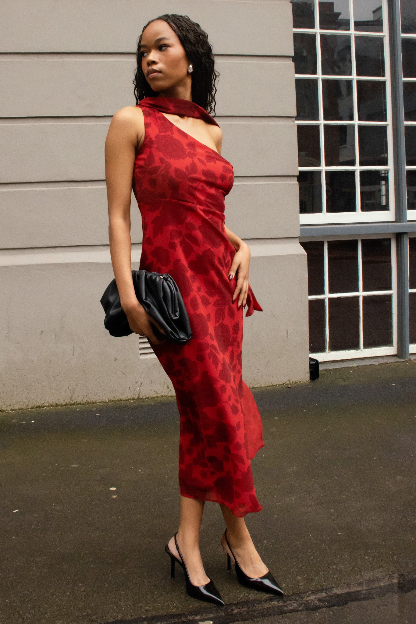 The Orchard Midi | Lady Pippa | Red Floral The Orchard Midi | Lady Pippa | Red Floral
