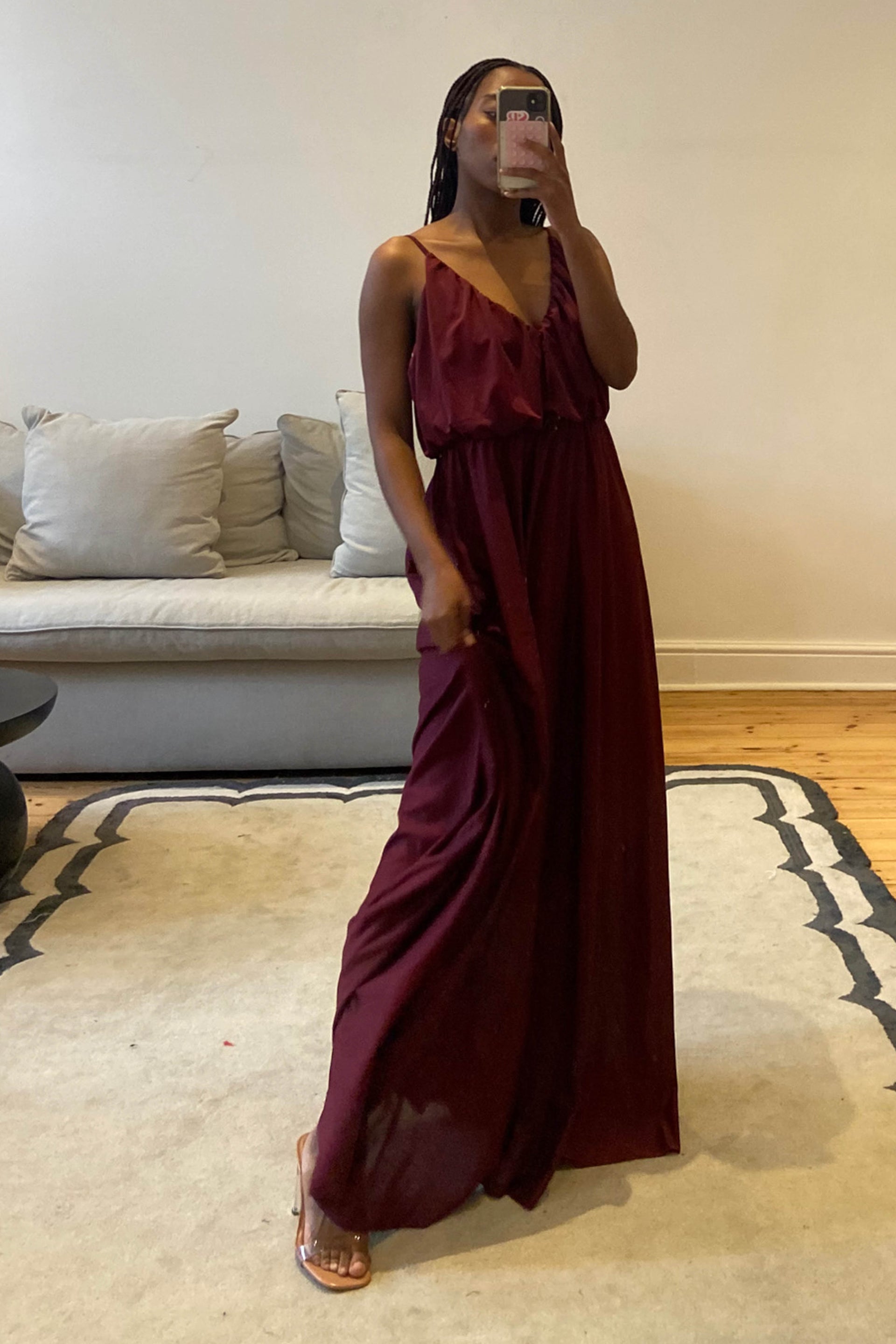 The Hechter Dress | ASOS | Burgundy
