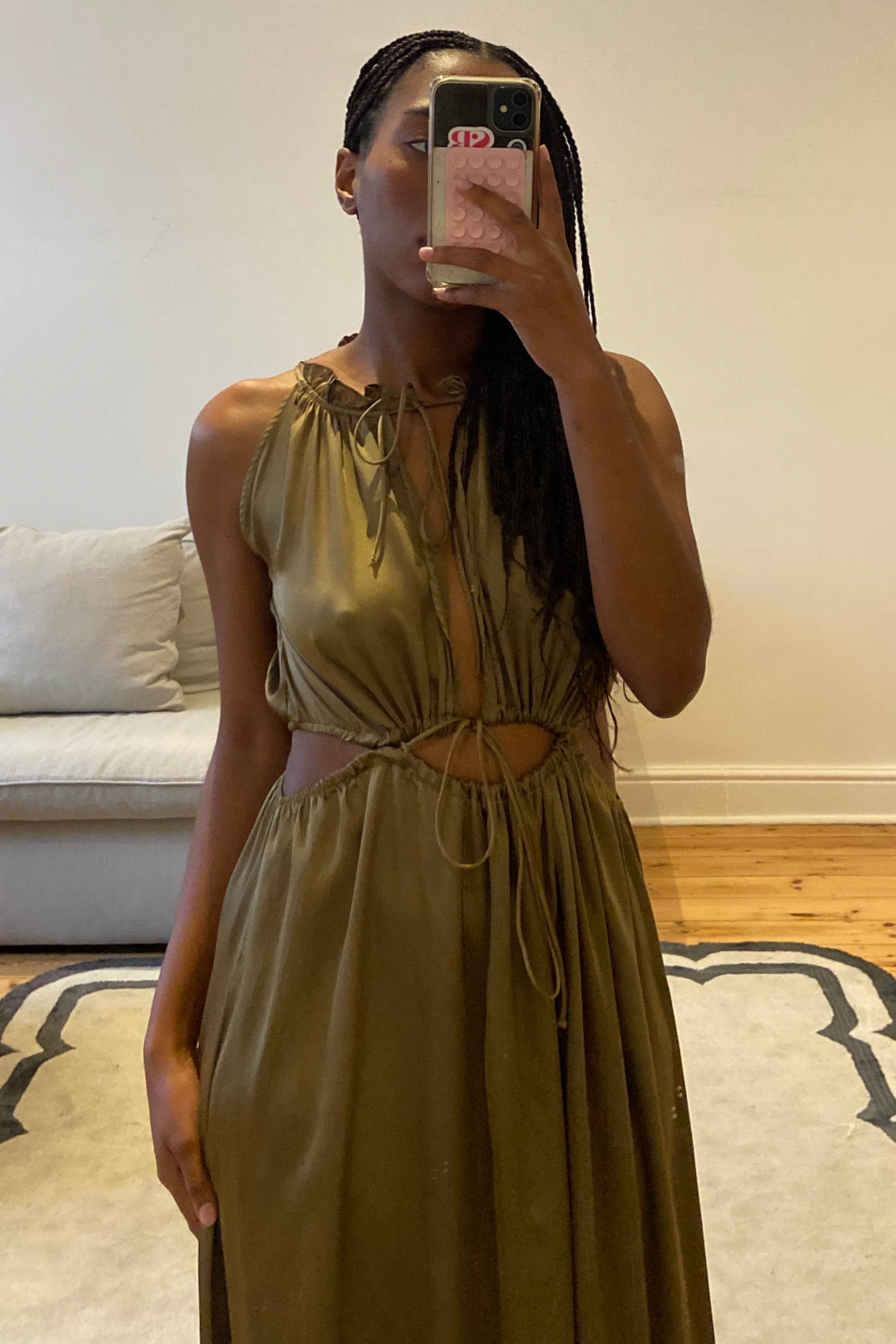 The Pasha Dress | Zara | Olive Green The Pasha Dress | Zara | Olive Green